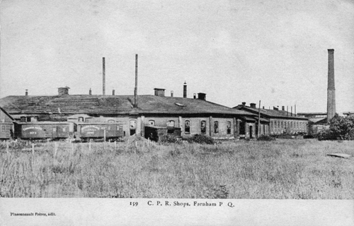 Image of railway yards and structures
