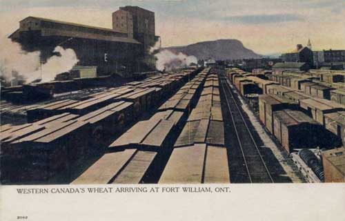 Fort William CPR Yards and Elevator