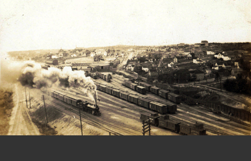 Kenora CPR Yards and Roundhouse