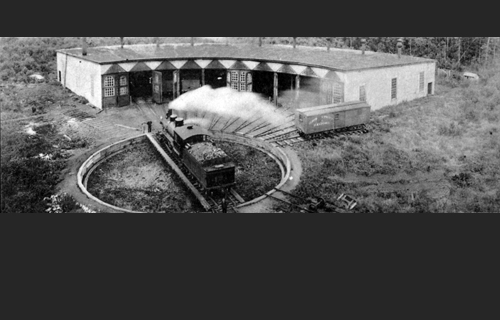 CNoR Rainy River Roundhouse