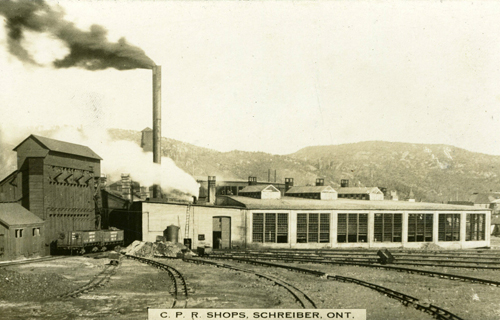 Schreiber CPR Shops and Yards