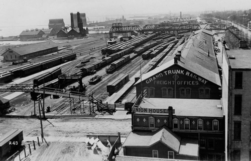 Toronto GTR Yards and Freight Offices