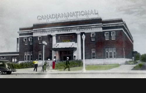 Image of railway station