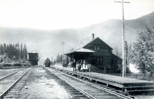 Image of railway station