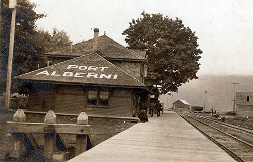 Image of railway station