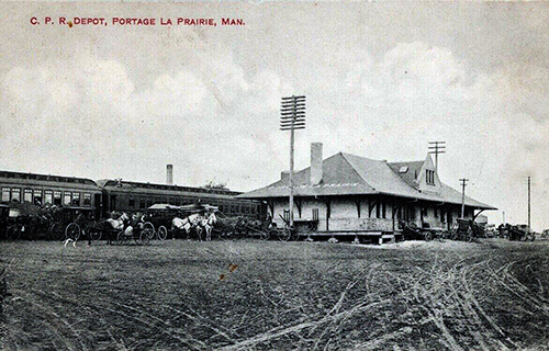 Image of railway station