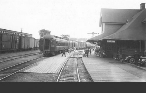 Image of railway station