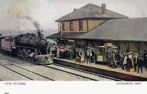 Avonmore CPR Station