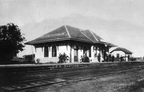 Image of railway station