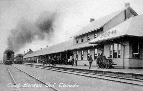 Camp Borden CPR Station