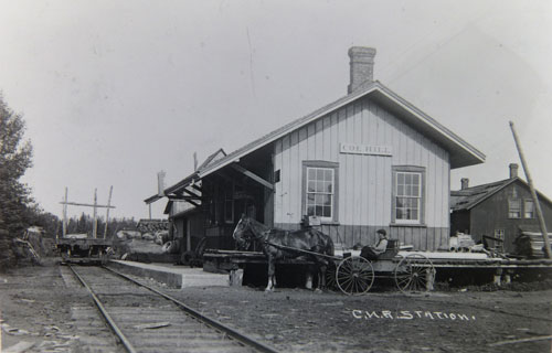 Coe Hill CNoR Station