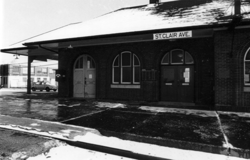 St Clair Avenue CN Station