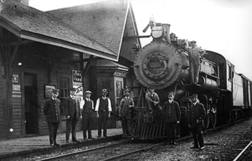 Image of railway station