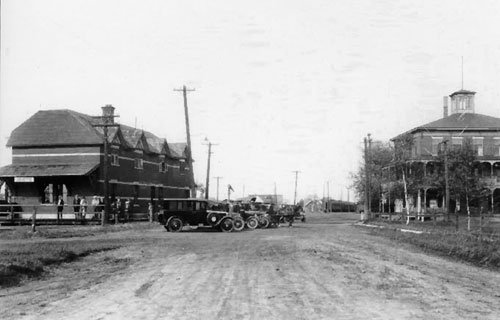 Image of railway station
