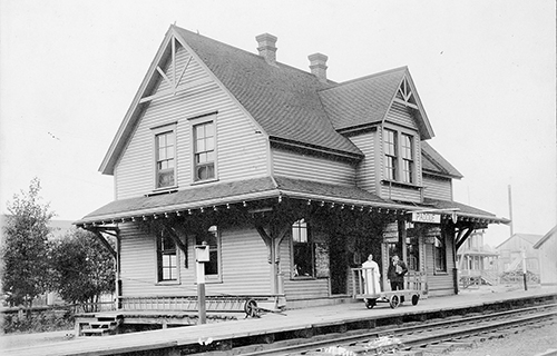 Image of railway station