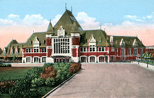 Image of railway station