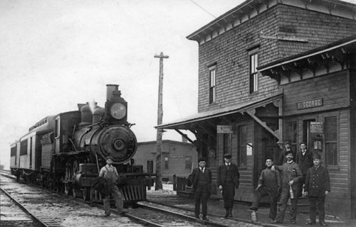 Image of railway station