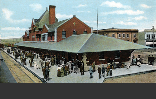 Image of railway station