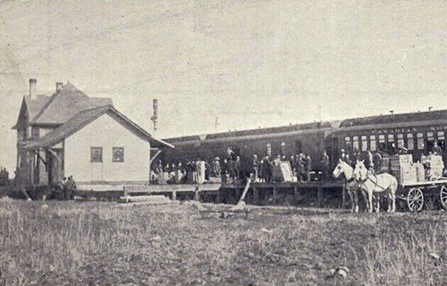Image of railway station